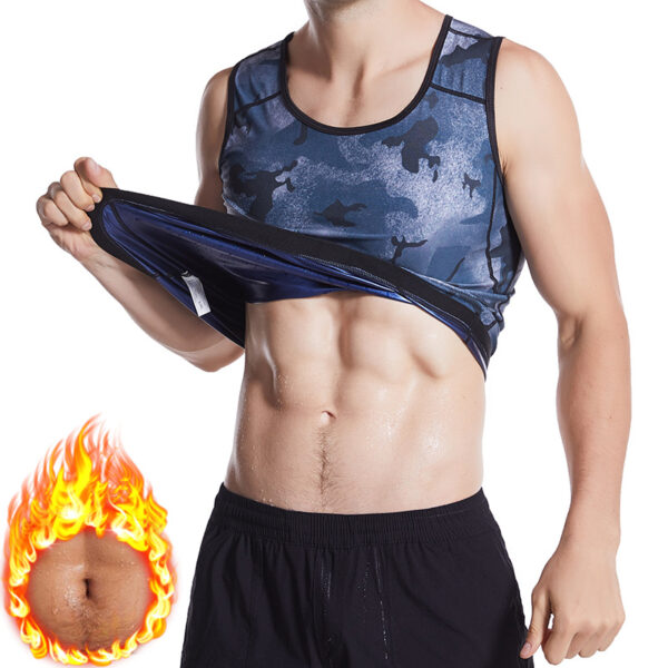 Achieve a Sleek Silhouette with Our Men's Tummy-Control Vest