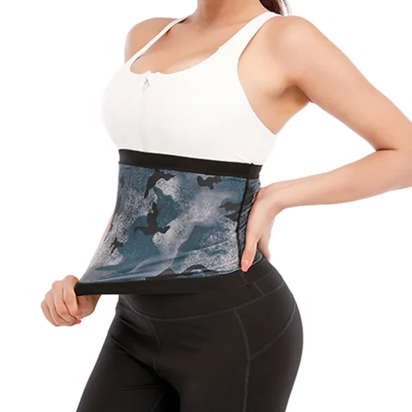 Waist Trainer Sauna Sweat Corset Sport Abdomen Belt Gym Fitness ion coating Thermo Yoga Belt Body Shapers Weight Loss - Image 4