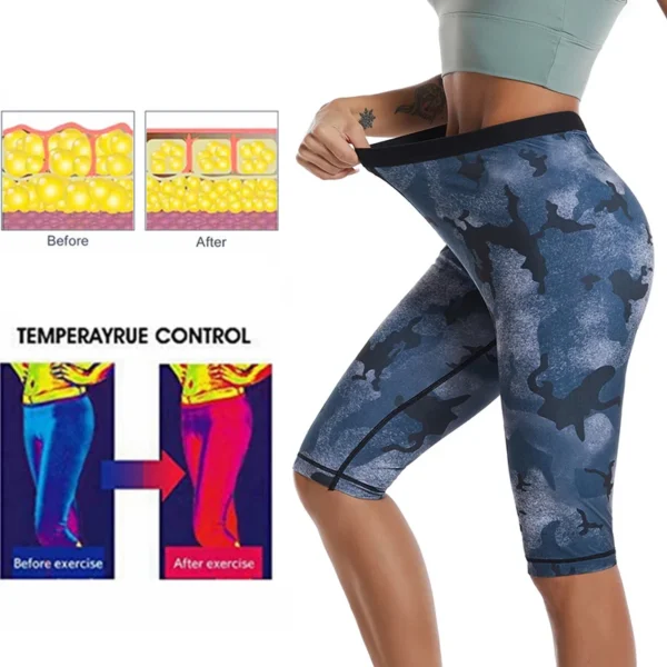 Sauna Sweat Suits ion coating Sweat Vest and Pants Waist Trainer Suits Hot Sweating Fat Burn Slimming Corsets Tank Tops - Image 3